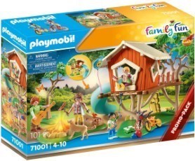 Playmobil Family Fun Avonturen boomhut met glijbaan 71001