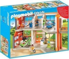 Playmobil City Life Compleet ingericht kinderziekenhuis 6657