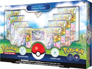 Pokemon GO Premium Collection Box Radiant Eevee Pokemon Kaarten