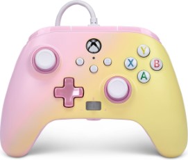 PowerA Geavanceerde Bedrade Controller Geschikt voor Xbox Series X|S Pink Lemonade