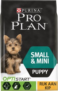 Pro Plan Puppy Small en Mini Honden Droogvoer Kip | 3 KG