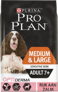 Pro Plan Dog Adult Medium Large 7 plus Sensitive Skin | 14 KG