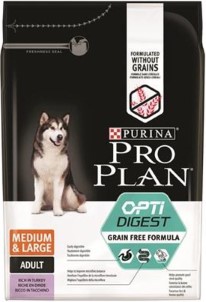 Pro Plan Adult Medium en Large Graanvrij Honden Droogvoer Kalkoen | 2,5 KG