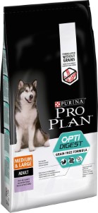 Pro Plan Adult Medium en Large Graanvrij Honden Droogvoer Kalkoen | 12 KG
