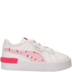 Puma Jada Crush Sneaker Meisjes Wit|Roze Maat 22