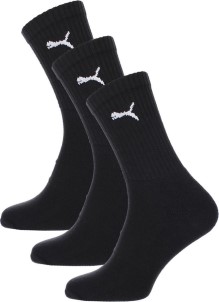 Puma sokken hoog zwart 3 pack 35 38