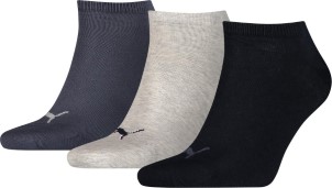 Puma sokken invisible marine grijs blauw 3 pack 35 38