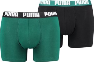 Puma Boxershorts Basic 2 pack Varsity Green Combo M