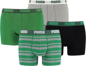 Puma 4 Pack Combi Basic|Stripe Green L