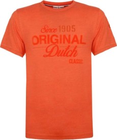 Q1905 Heren T shirt Loosduinen Retro oranje