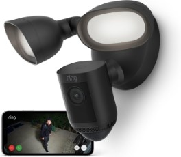 Ring Floodlight Camera Pro Zwart