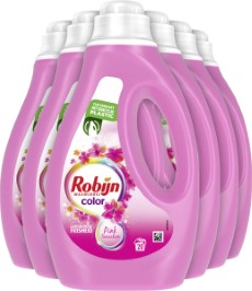 Robijn Color Pink Sensation Vloeibaar Wasmiddel 6 x 20 wasbeurten Voordeelverpakking