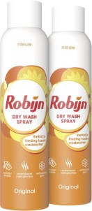 Robijn Original Dry Wash Spray 2 x 200 ml Voordeelverpakking