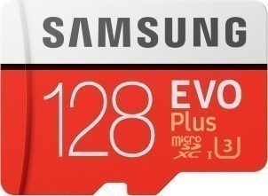 Samsung Evo Plus MicroSDXC 128GB met adapter