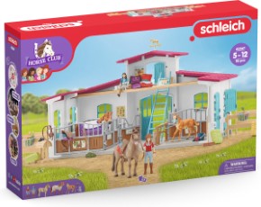 Schleich Horse Club Manege Speelfigurenset Kinderspeelgoed voor Jongens en Meisjes 5 tot 12 jaar 42567