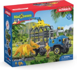 Schleich Dinosaurus Dinosauriers truckmissie Kinderspeelgoed voor Jongens en Meisjes 4 tot 12 jaar 42565