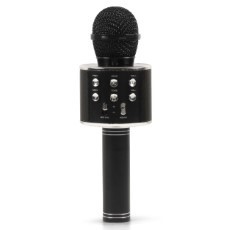 Silvergear Karaoke Microfoon Draadloos Zwart