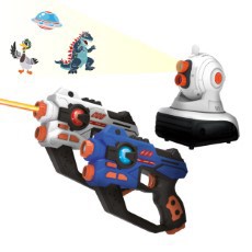 Silvergear Laser Gun Game Set met Projectiespel