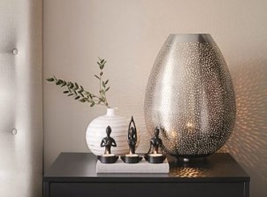 Sizland Dezign Lamp Jaipur Metaal Zilver