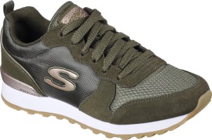 Skechers Retros OG 85 Goldn Gurl Dames Sneakers Olive Maat 37