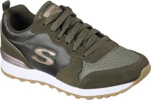 Skechers Retros OG 85 Goldn Gurl Dames Sneakers Olive Maat 38