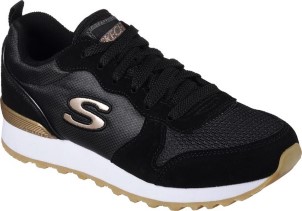 Skechers Retros OG 85 Goldn Gurl Dames Sneakers Black Maat 37