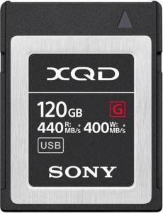 Sony XQD G 120GB High Speed R440 W400