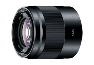 Sony 50mm f|1.8 OSS E mount Zwart