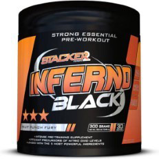 Stacker 2 Inferno Black 300g Orange Pre Workout