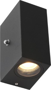Steinhauer Buitenlamp Logan Zwart incl. Light Sensor
