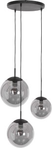 Steinhauer Hanglamp Bollique Zwart 3 Lichts 3123ZW