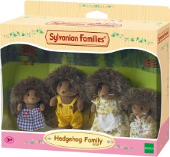 Sylvanian Families 4018 familie egel fluweelzachte speelfiguren