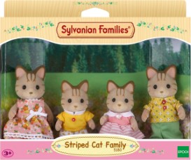 Sylvanian Families 5180 familie gestreepte kat