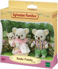 Sylvanian Families 5310 familie koala 3 speelfiguren fluweelzacht