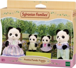 Sylvanian Families 5529 familie panda 4 speelfiguren fluweelzacht