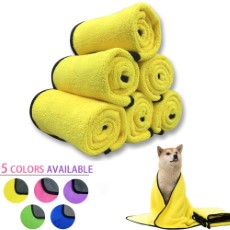 Soft en Quick drying Pet Towels Keep Your Dog en Cat Clean en Dry In No Time