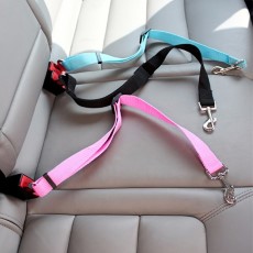 Keep Your Pet Safe On The Road 1pc Retractable en Adjustable Pet Seat Belt For Cars
