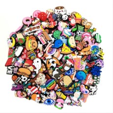 5|20|30|50|51|100|101pcs Cute Funny Shoe Charms Decoration Assorted Varieties