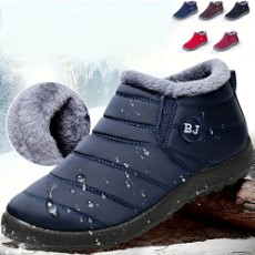 Womens Waterproof Ankle Boots Winter Thermal Insulated Slip On Snow Boots Womens Winter Boots