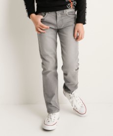 Jongens Slim fit stretch jeans grijs grijs