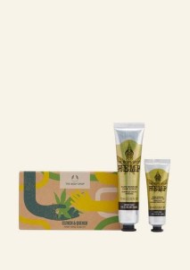 The Body Shop Clench en Quench Hemp Hand Care Kit