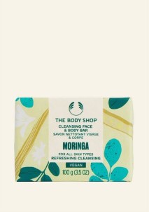 The Body Shop Moringa Cleansing Face en Body Bar 100 G
