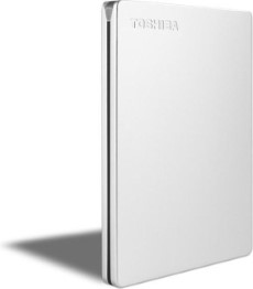 Toshiba Canvio Slim externe harde schijf 1000 GB Zilver