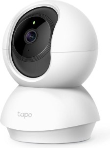TP Link Tapo C200 Beveiligingscamera voor Binnen 1080P Pan | Tilt Home Security Wi Fi Wit