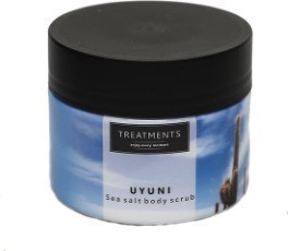 Treatments sea salt body scrub uyuni 400 gr scrubzout scrub lichaam