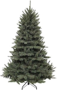 Triumph Tree Kerstboom Forest Frosted H185D130 Newgrowth Blue Tips 942