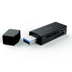 Trust Nanga Compacte USB kaartlezer USB 3.2 Desktop accessoire Zwart