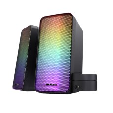 Trust GXT 611 Wezz 2.0 Speakerset met RGB verlichting Desktop accessoire Zwart