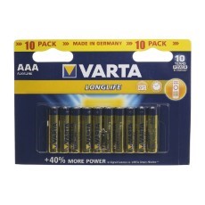 Varta longlife batterijen AAA 10 pack