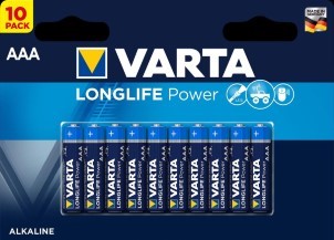 Varta Longlife Power AAA Batterijen 10 stuks